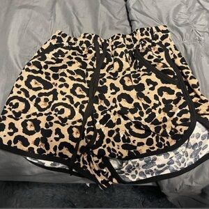 Shein Leopard Print Women's Shorts size medium